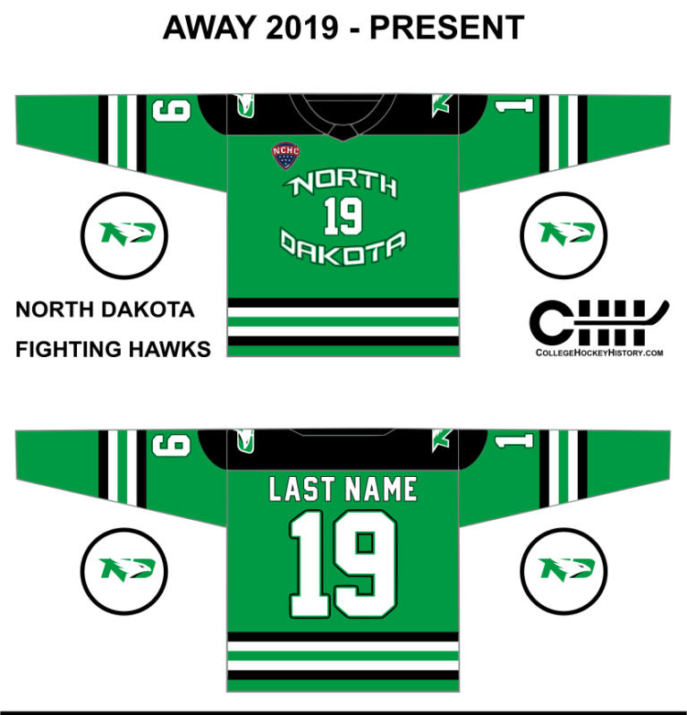 North Dakota Jersey Archive College Hockey History