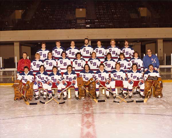 USA Olympic Hockey Team Photo in 1980