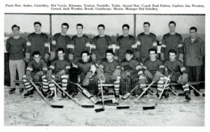 Team photo of 1947-48 St. Lawrence Saints